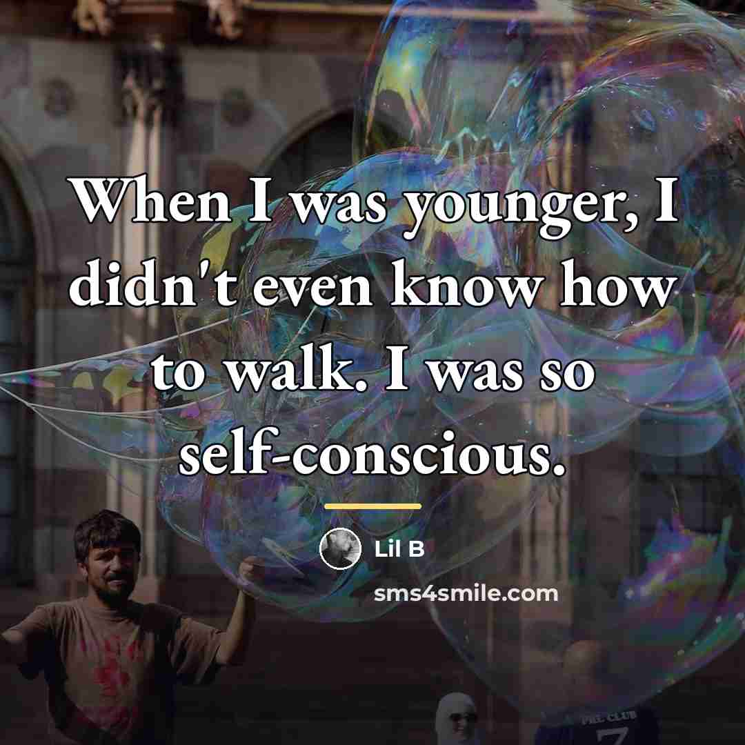 “When I was younger, I didn't even know how to…” quote by Lil B