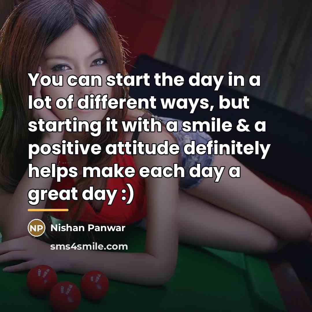“You can start the day in a lot of different…” quote by Nishan Panwar