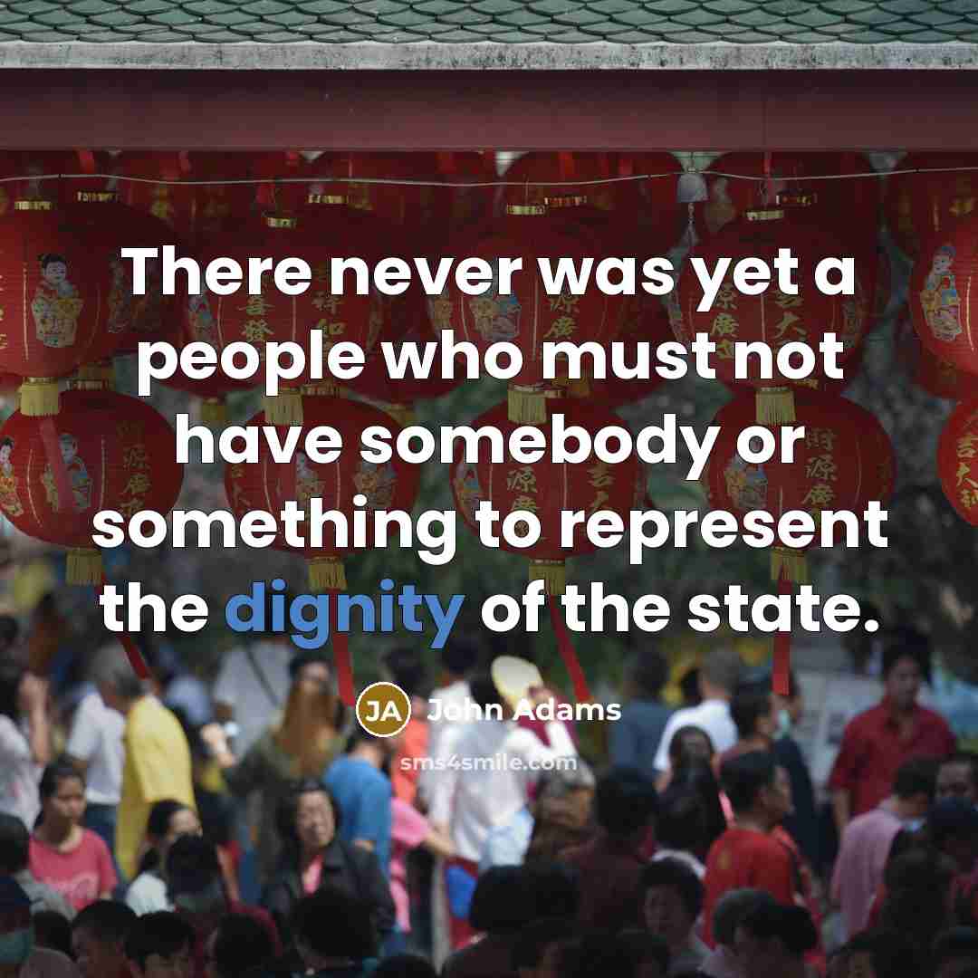 “There never was yet a people who must not have…” quote by John Adams