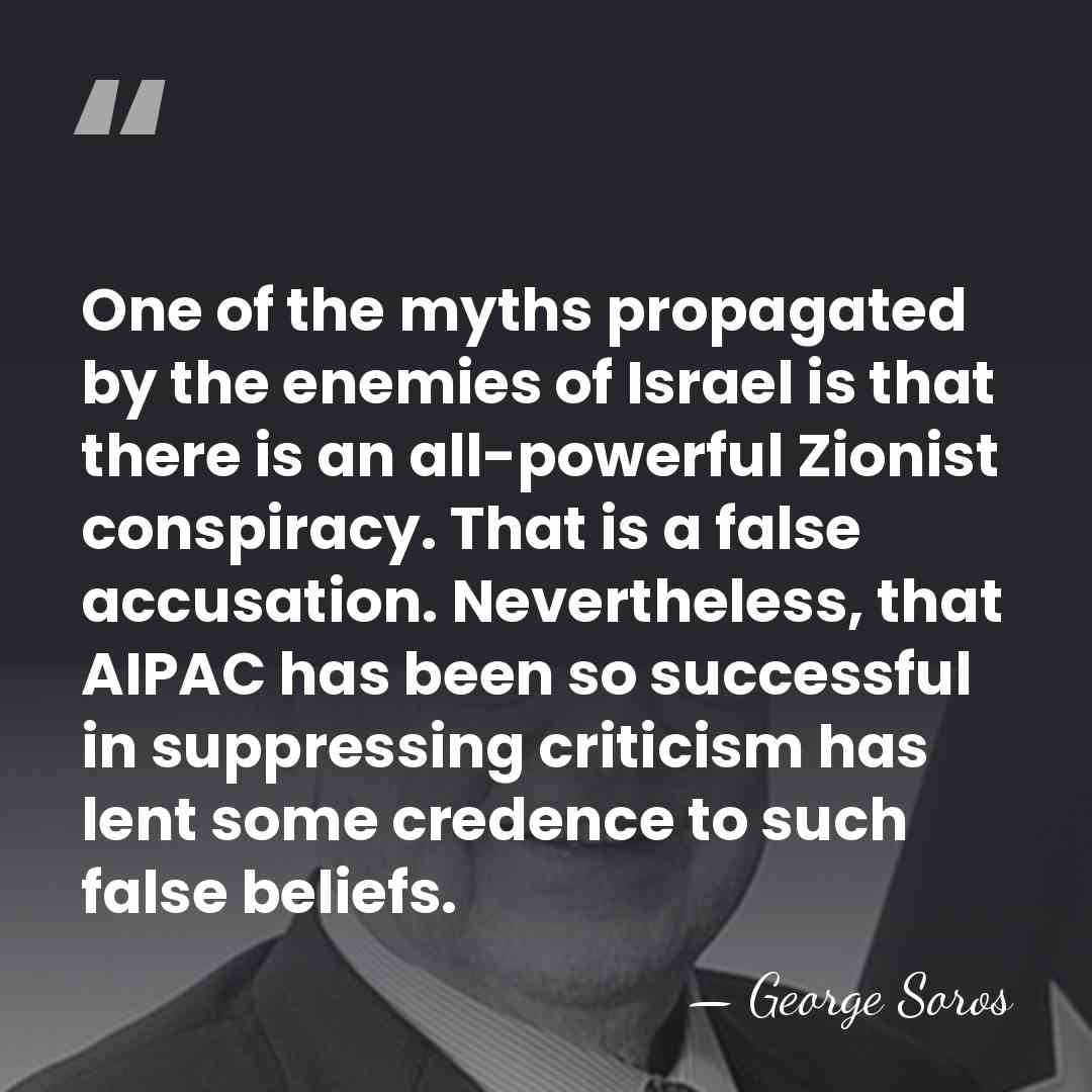 One of the myths propagated by the enemies of Israel is that&hellip; - George Soros