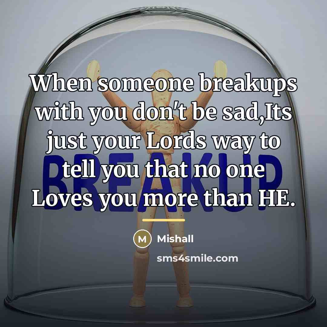 “When someone breakups with you don't be sad,Its just your…” quote by Mishall
