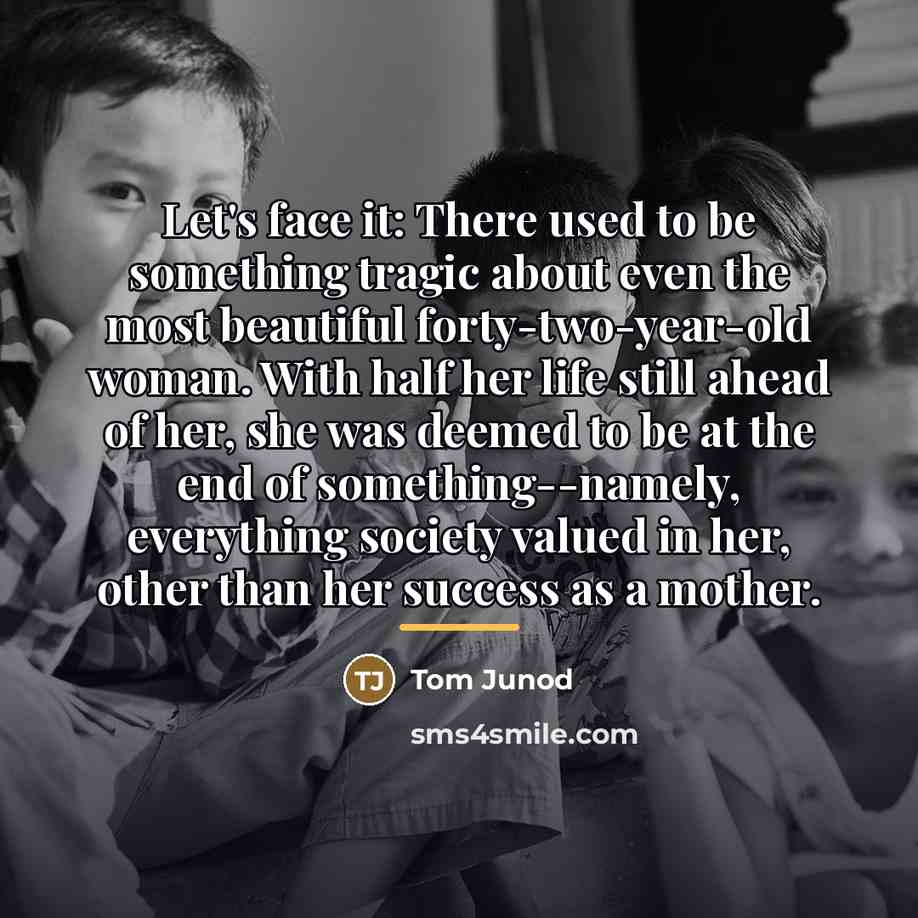 “Let's face it: There used to be something tragic about…” quote by Tom Junod