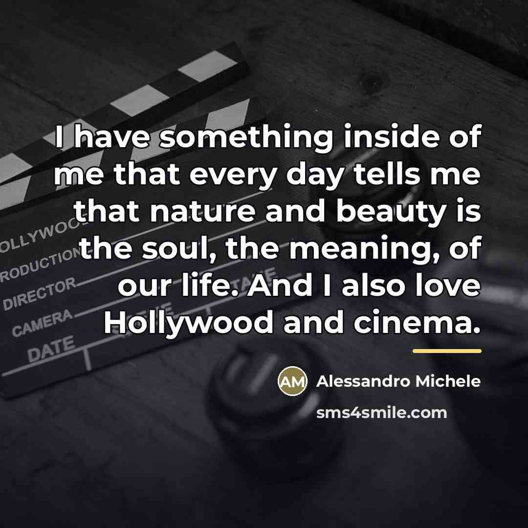 “I have something inside of me that every day tells…” quote by Alessandro Michele