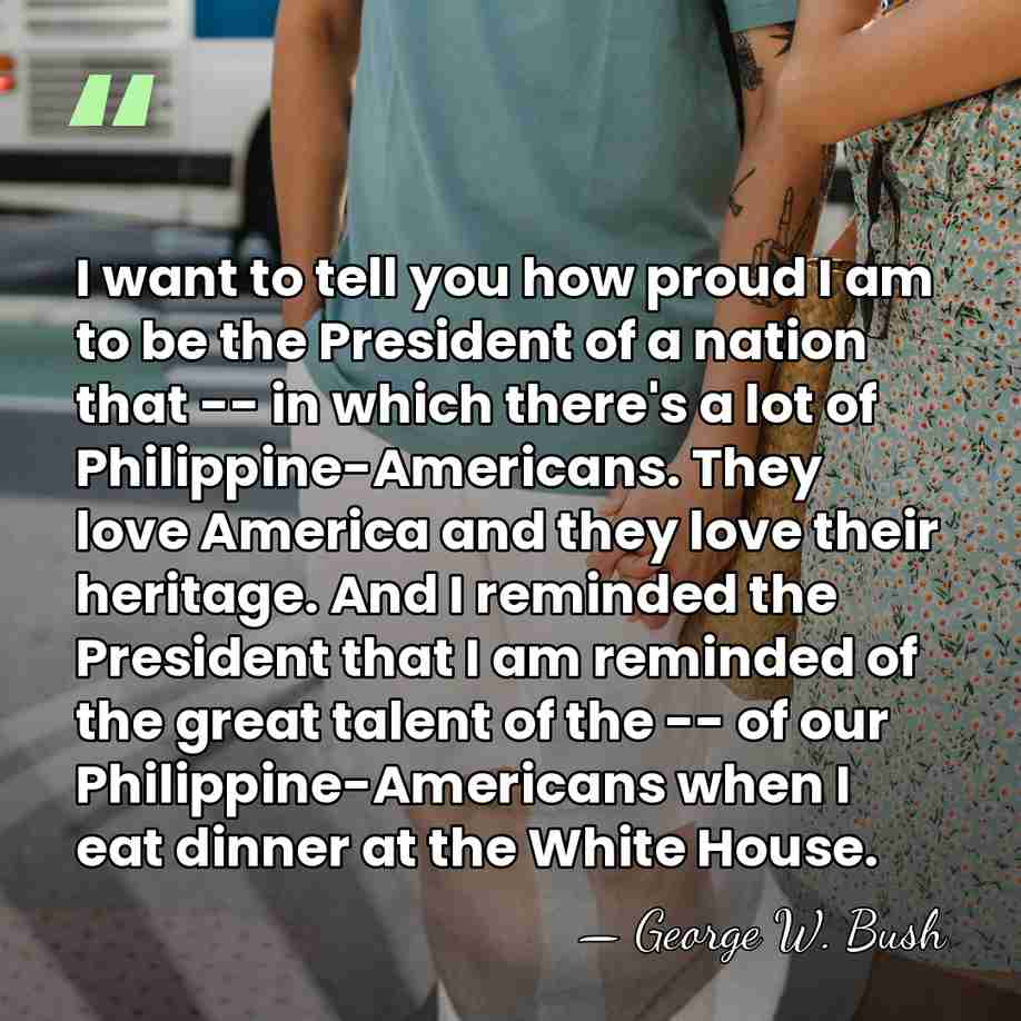 I want to tell you how proud I am to be the&hellip; - George W. Bush