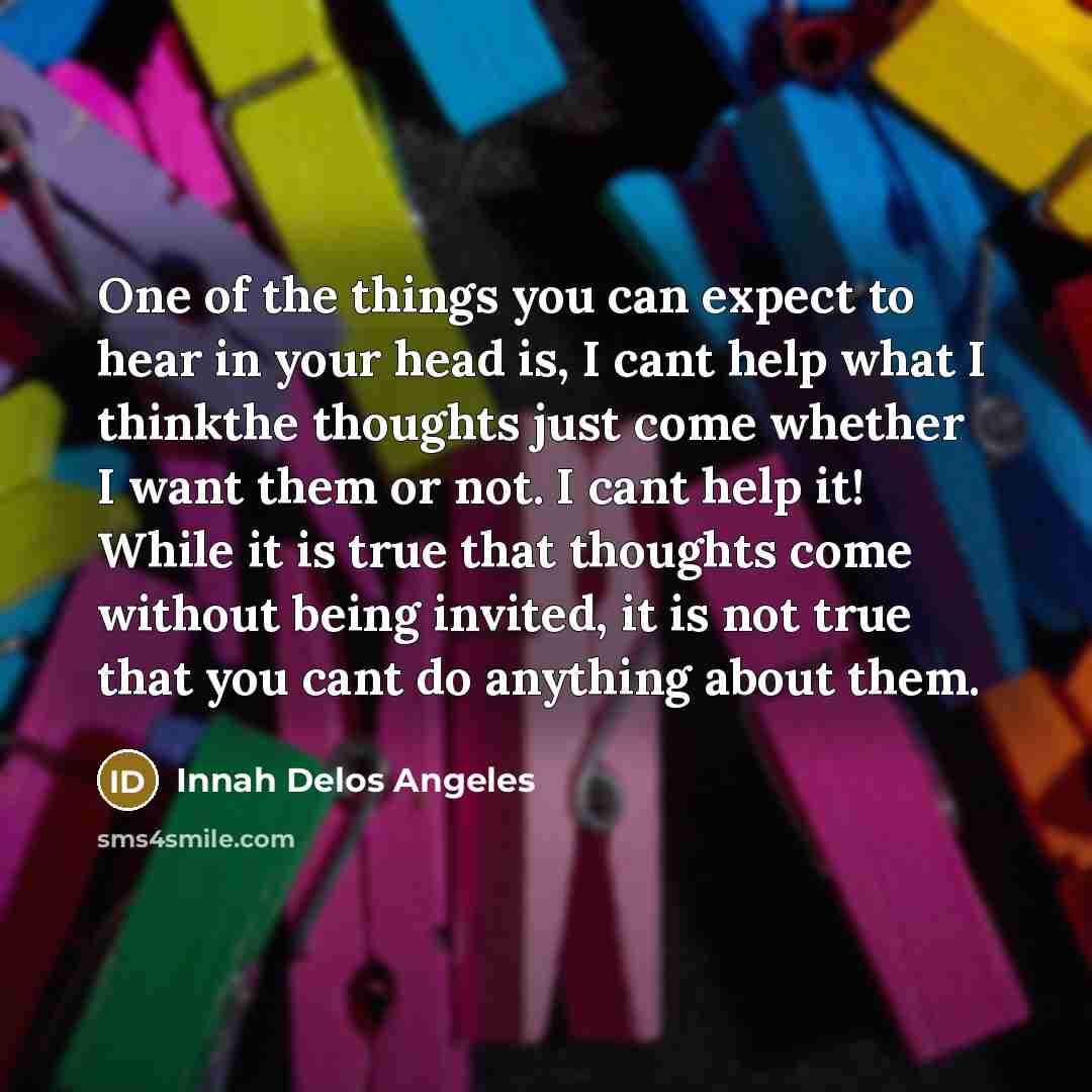 “One of the things you can expect to hear in…” quote by Innah Delos Angeles