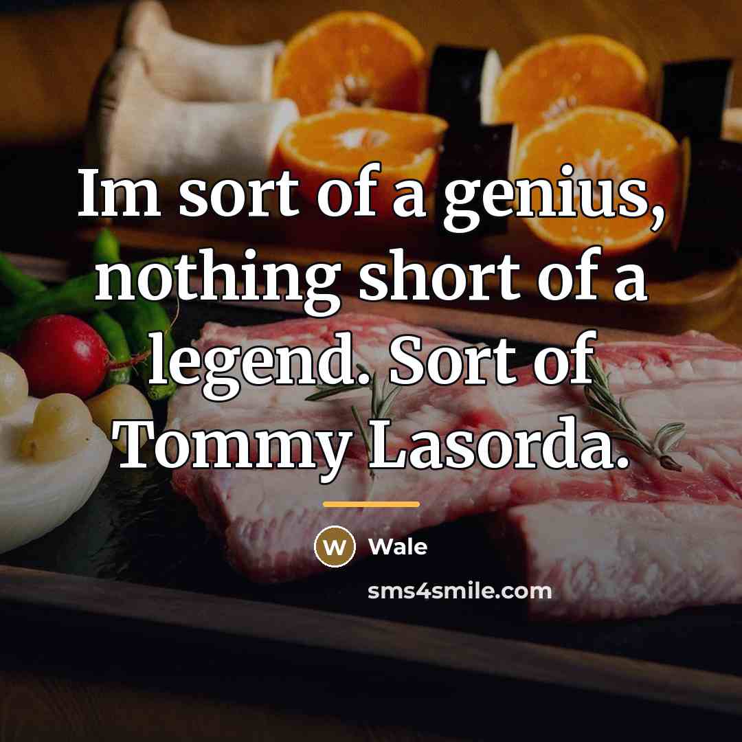 “Im sort of a genius, nothing short of a legend.…” quote by Wale