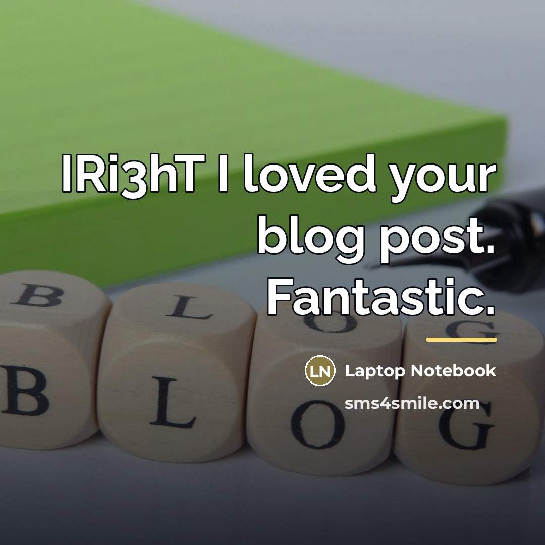 “IRi3hT I loved your blog post. Fantastic.…” quote by Laptop Notebook