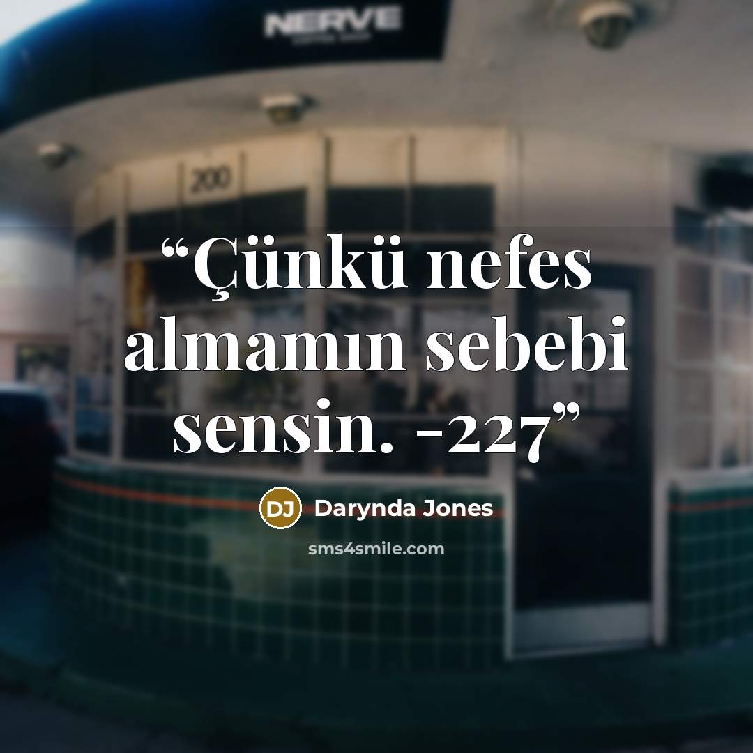 “Çünkü nefes almamın sebebi sensin. -227” quote by Darynda Jones