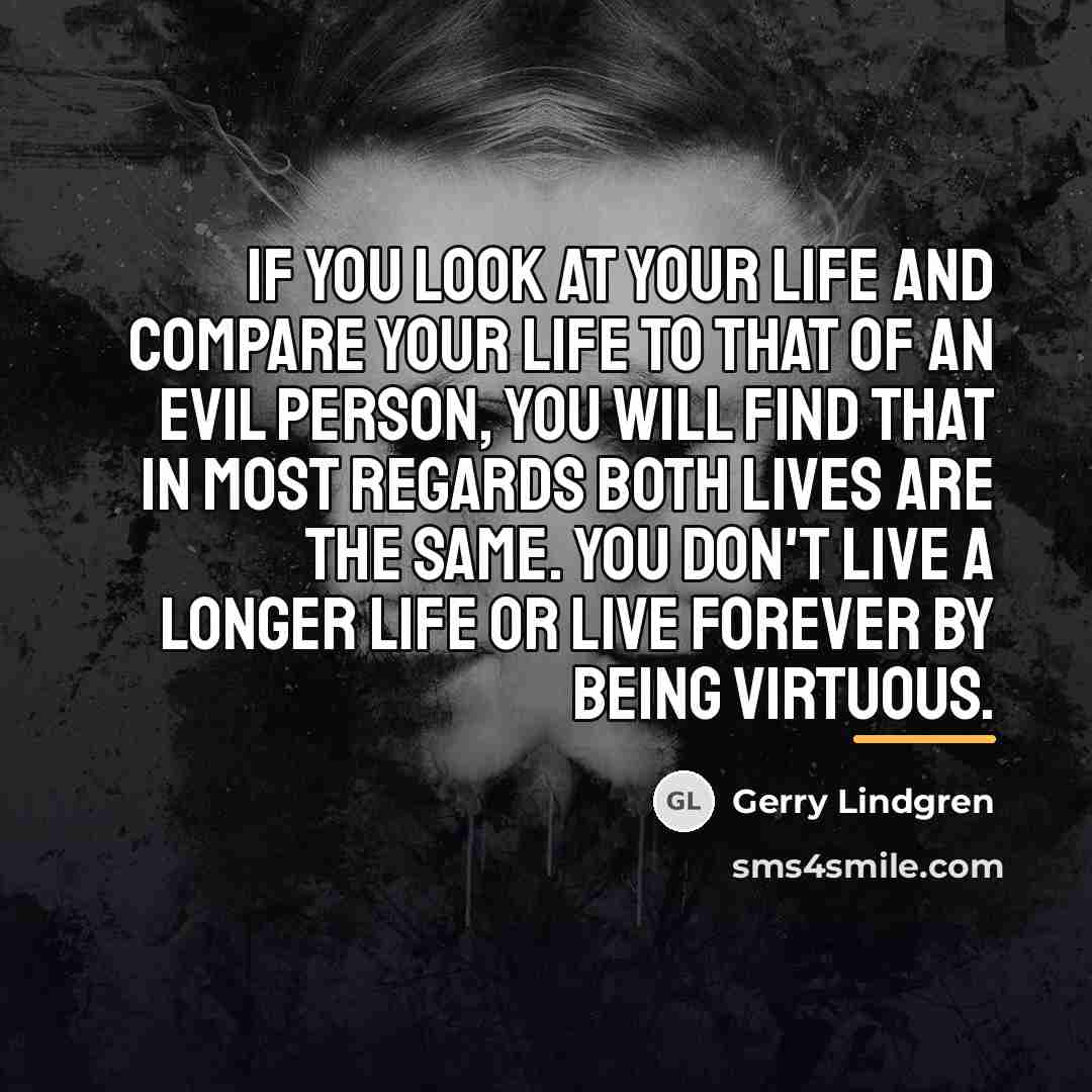 “If you look at your life and compare your life…” quote by Gerry Lindgren