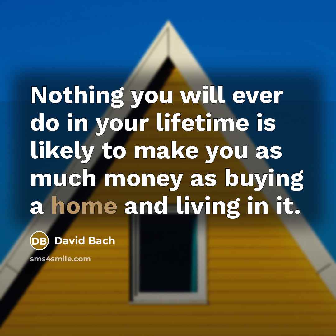 “Nothing you will ever do in your lifetime is likely…” quote by David Bach