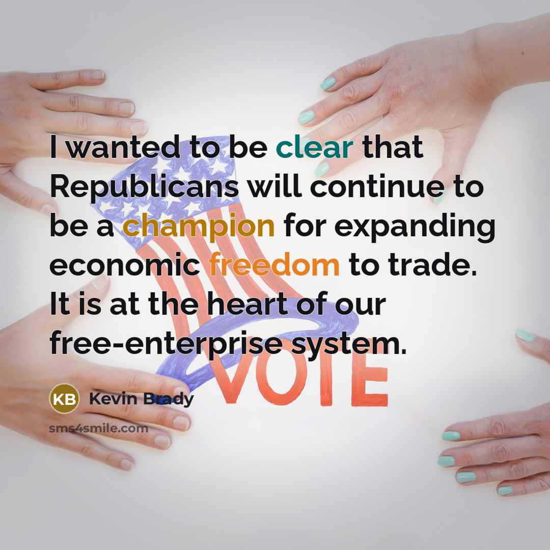 “I wanted to be clear that Republicans will continue to…” quote by Kevin Brady