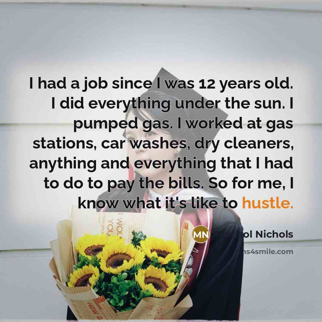 “I had a job since I was 12 years old.…” quote by Marisol Nichols