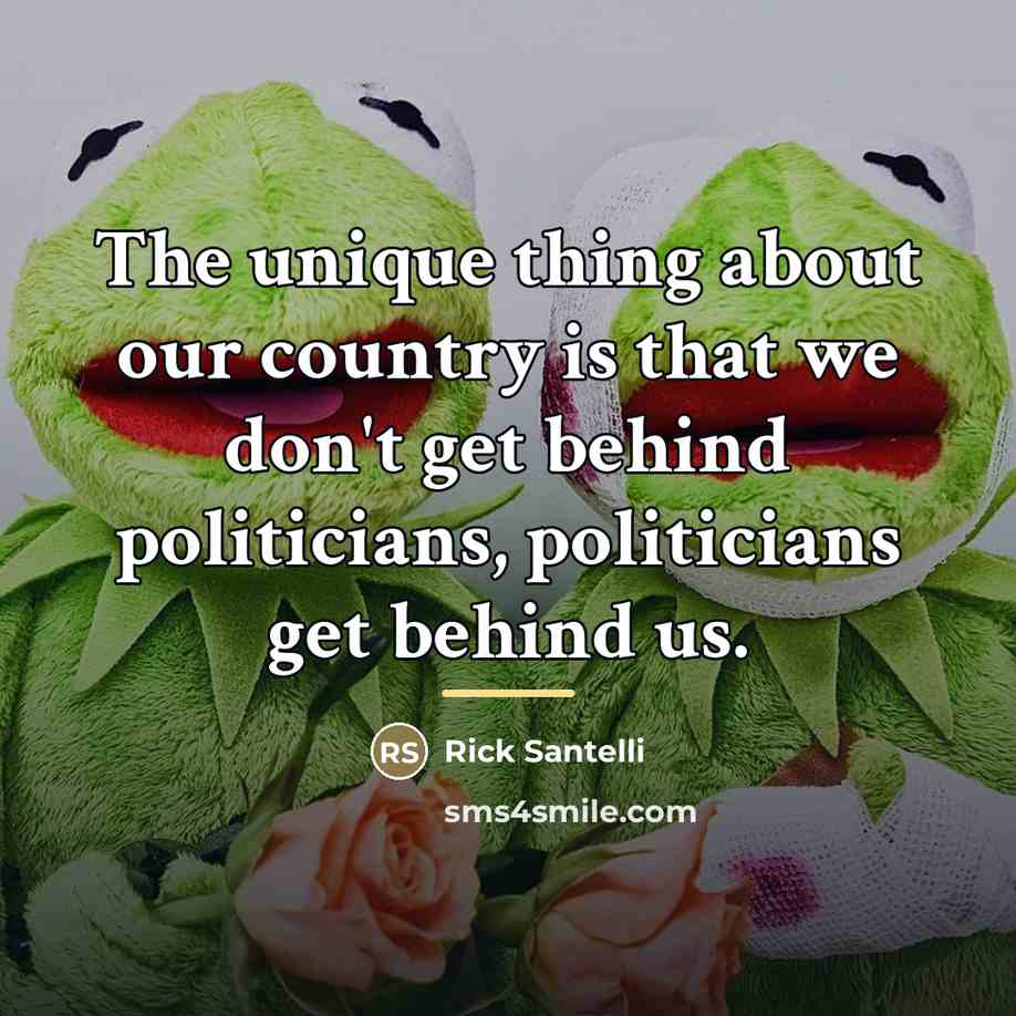 “The unique thing about our country is that we don't…” quote by Rick Santelli