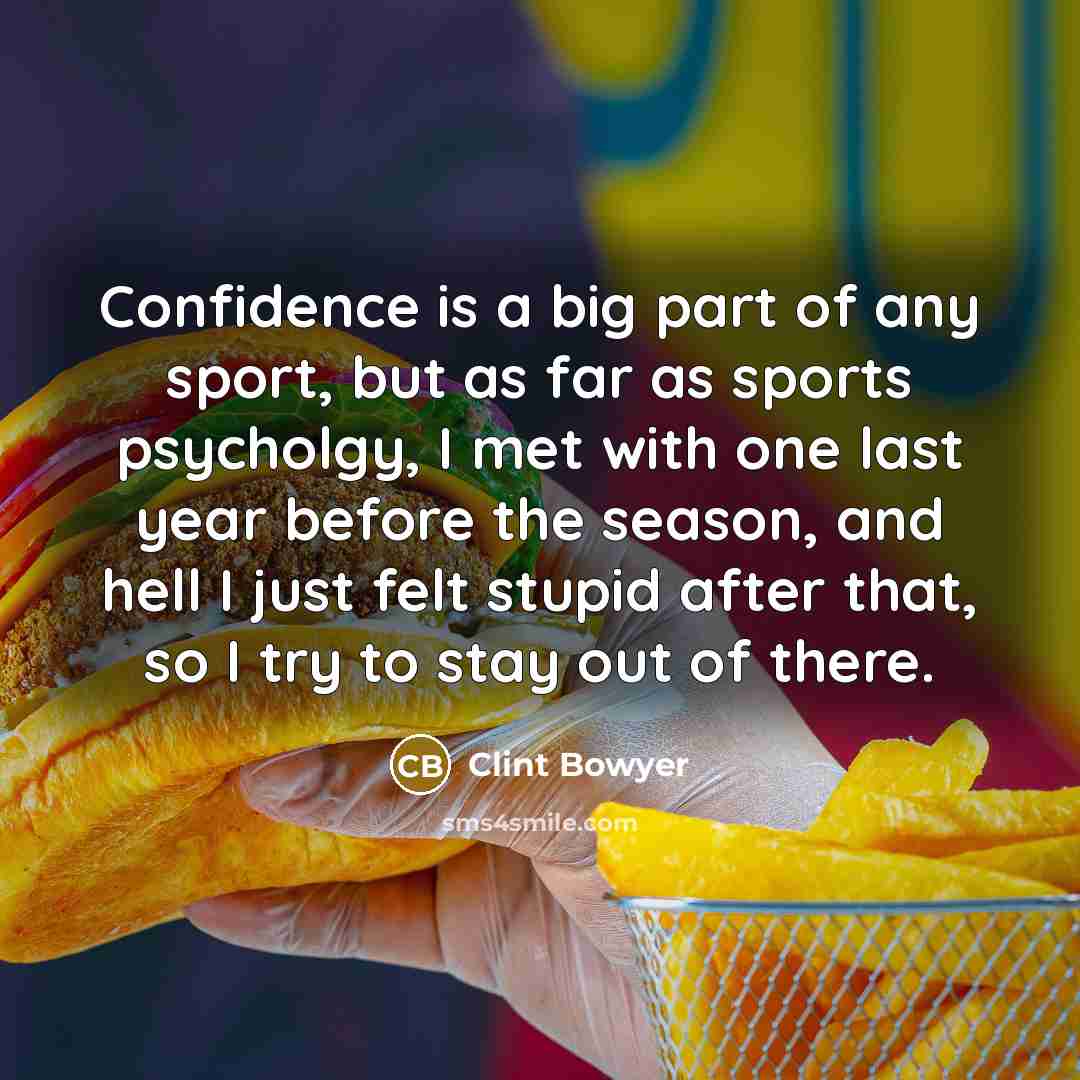 “Confidence is a big part of any sport, but as…” quote by Clint Bowyer