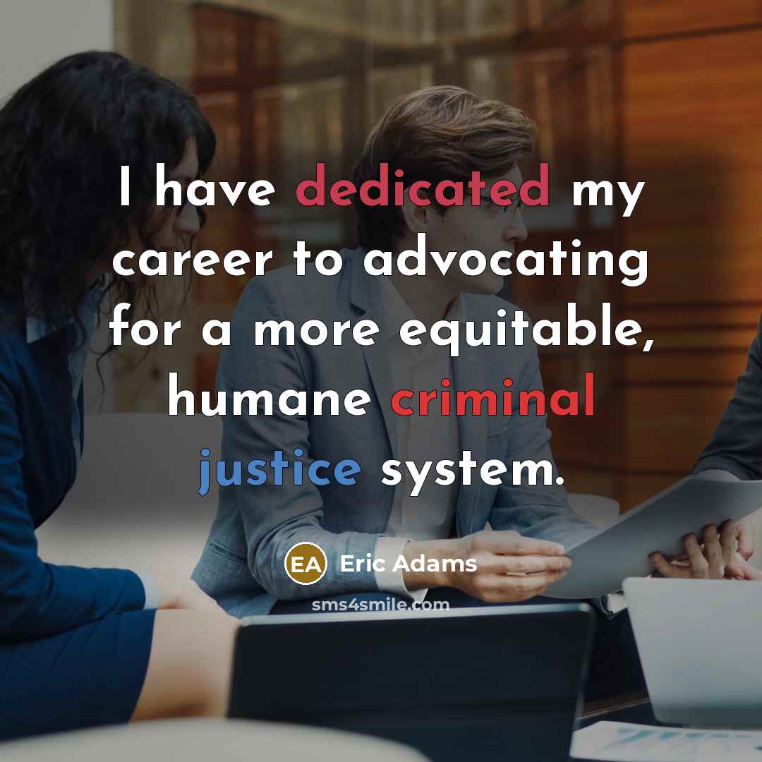 “I have dedicated my career to advocating for a more…” quote by Eric Adams
