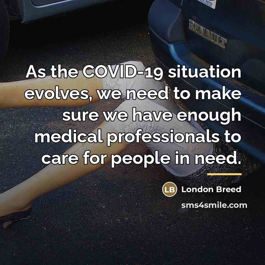 “As the COVID-19 situation evolves, we need to make sure…” quote by London Breed