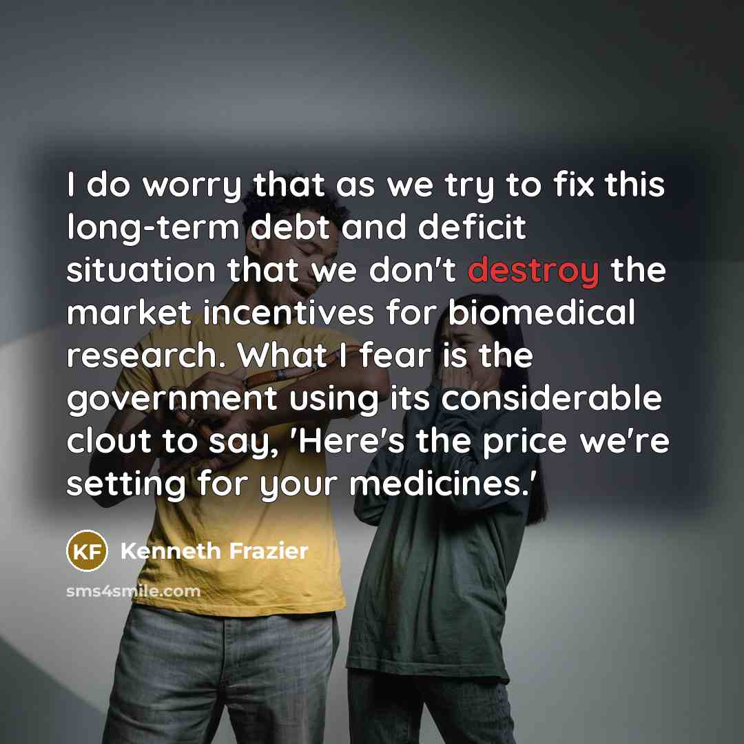“I do worry that as we try to fix this…” quote by Kenneth Frazier