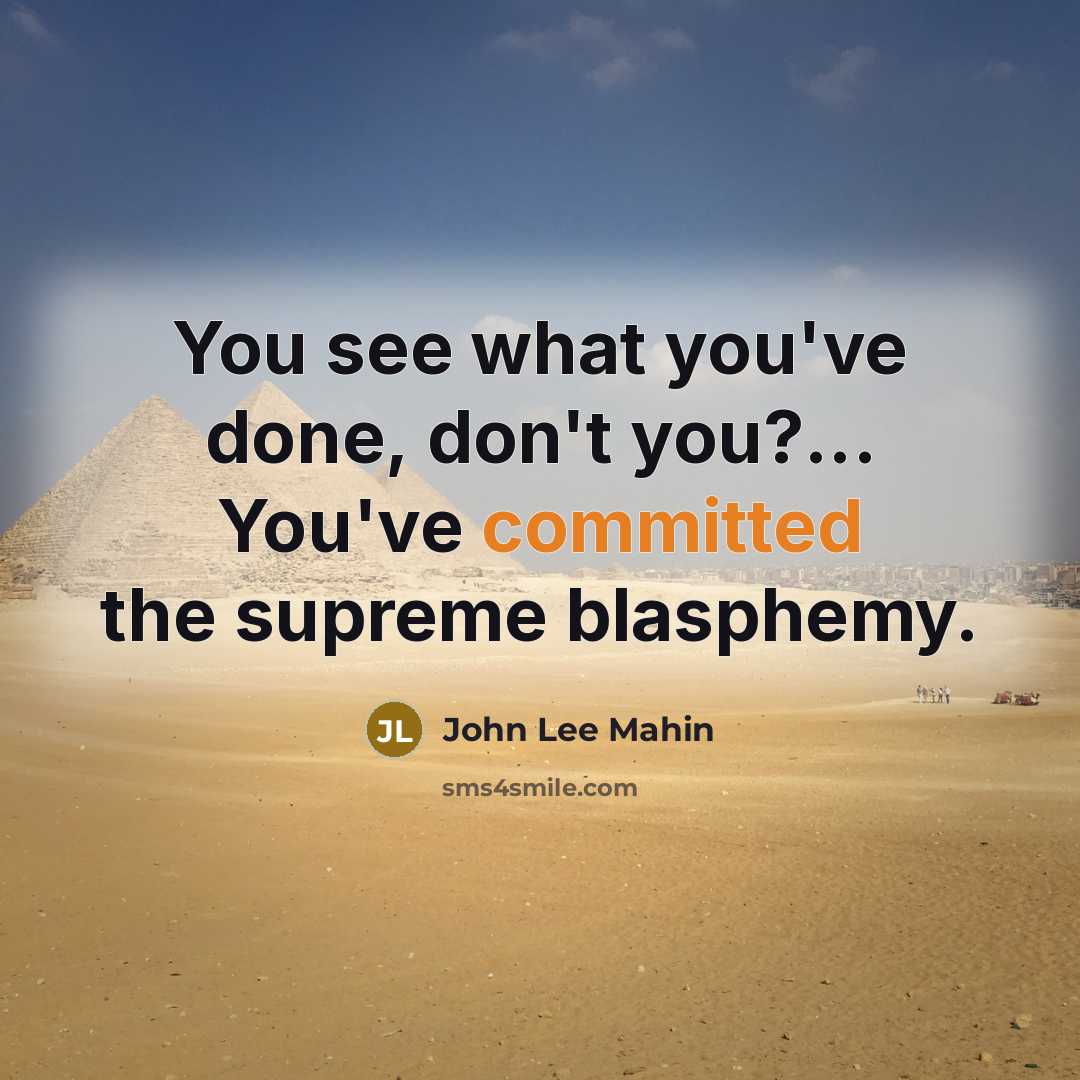 “You see what you've done, don't you?... You've committed the…” quote by John Lee Mahin
