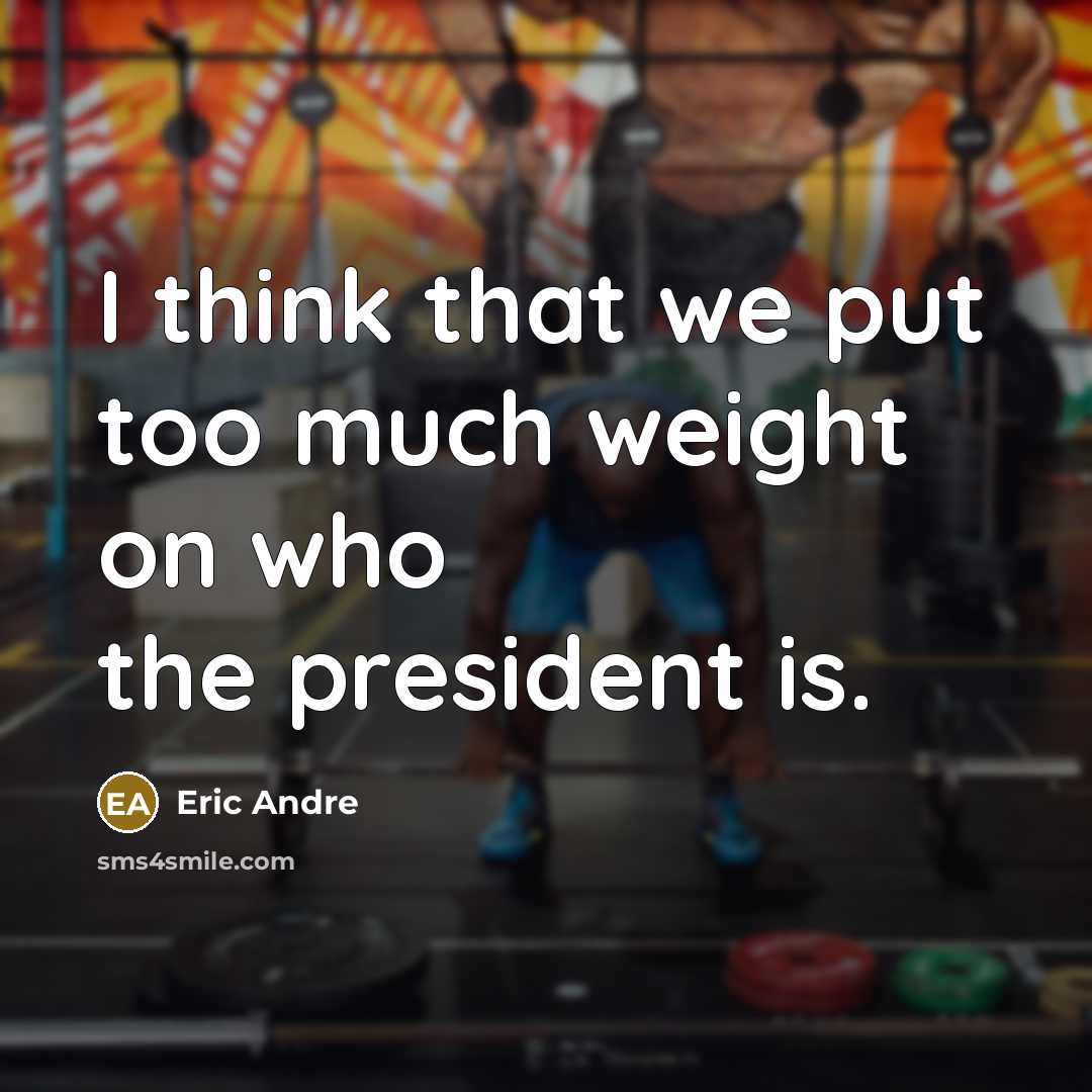 “I think that we put too much weight on who…” quote by Eric Andre