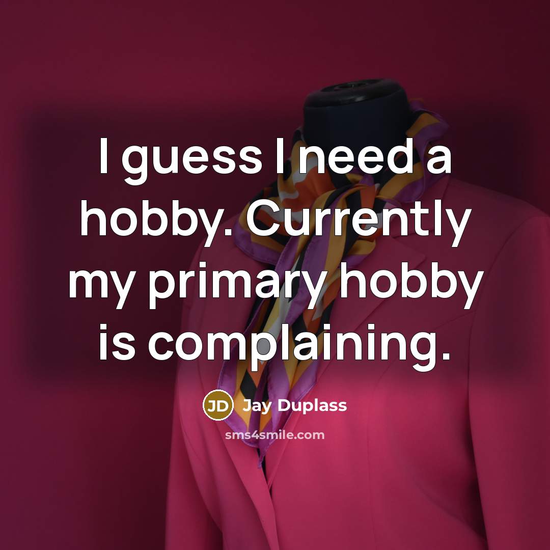 “I guess I need a hobby. Currently my primary hobby…” quote by Jay Duplass