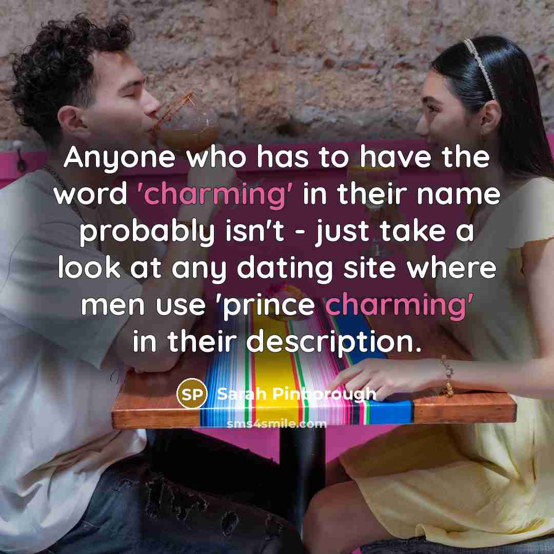 “Anyone who has to have the word 'charming' in their…” quote by Sarah Pinborough