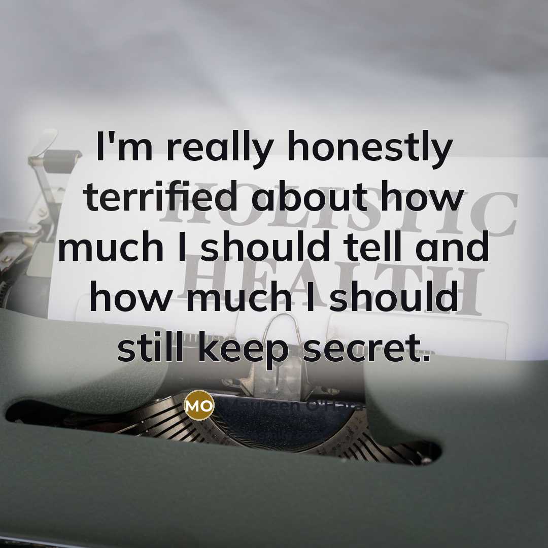 “I'm really honestly terrified about how much I should tell…” quote by Maureen O'Hara