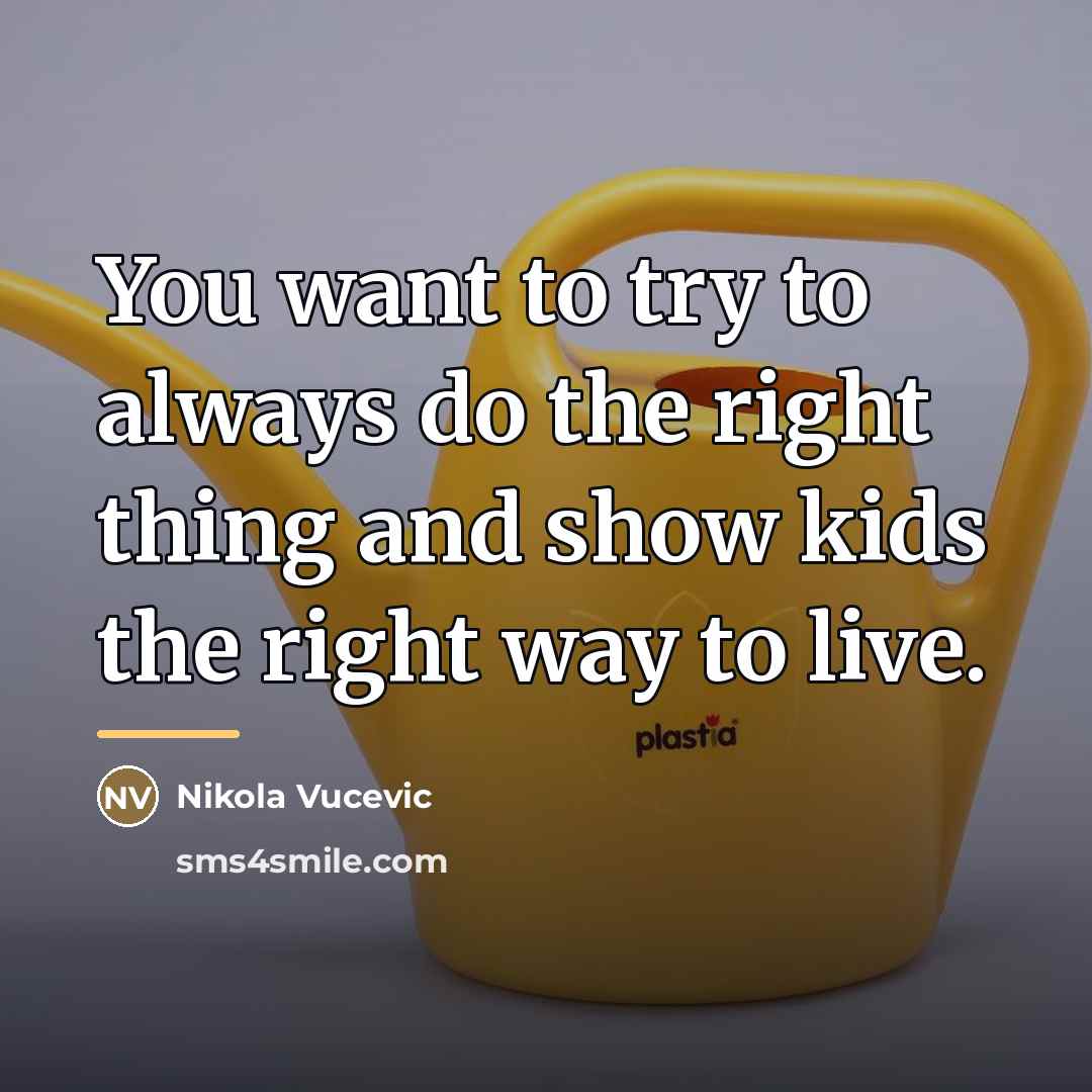 “You want to try to always do the right thing…” quote by Nikola Vucevic