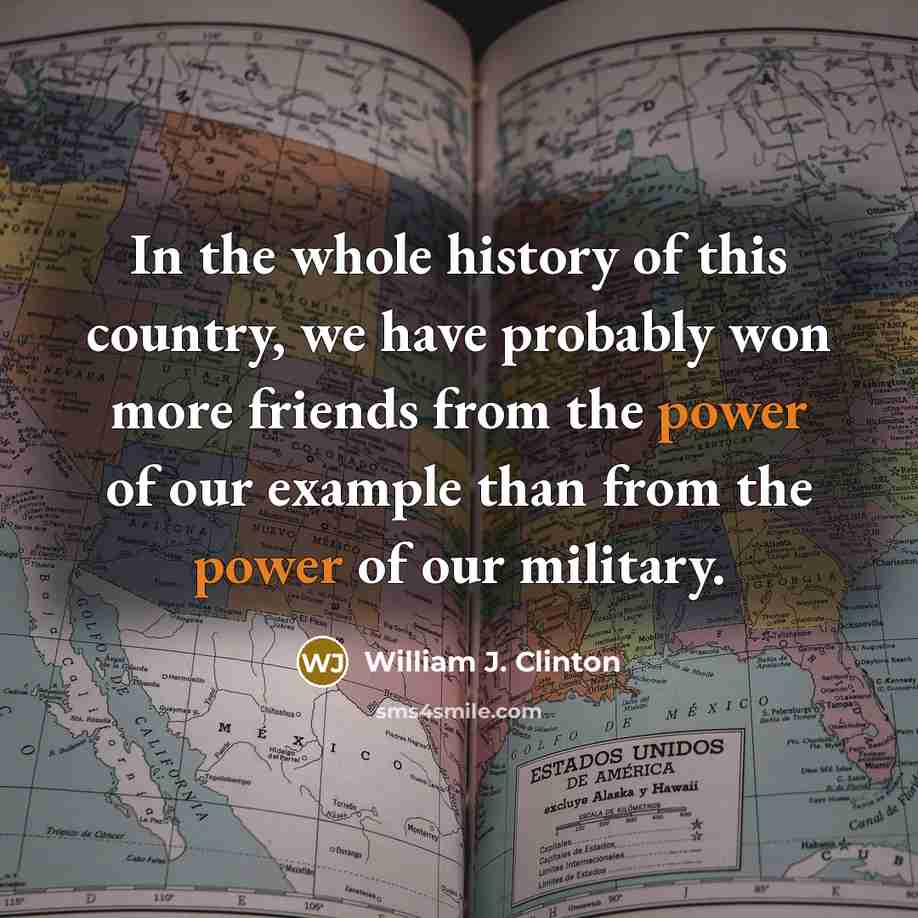 “In the whole history of this country, we have probably…” quote by William J. Clinton