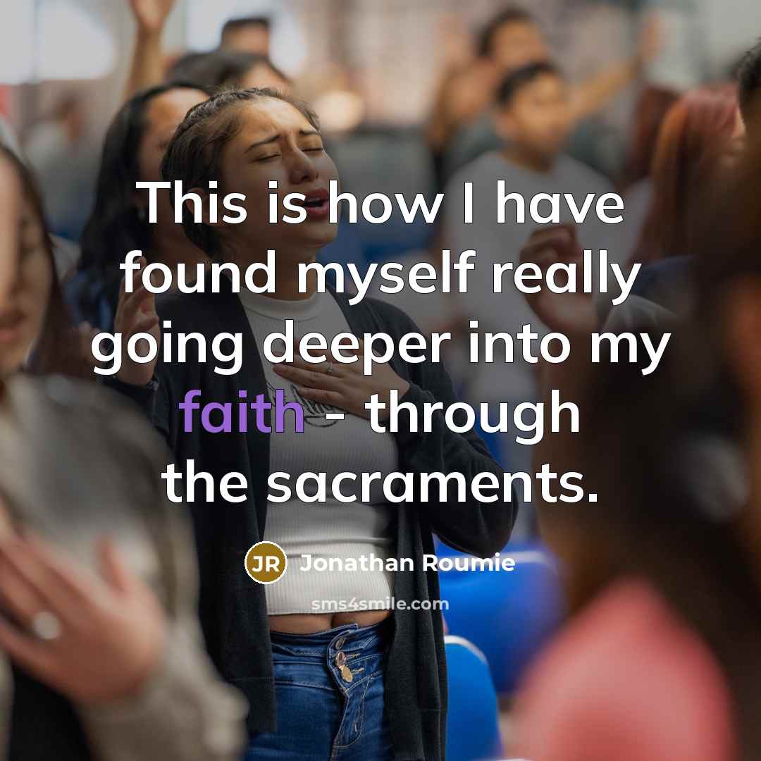 “This is how I have found myself really going deeper…” quote by Jonathan Roumie