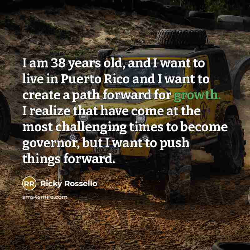 “I am 38 years old, and I want to live…” quote by Ricky Rossello