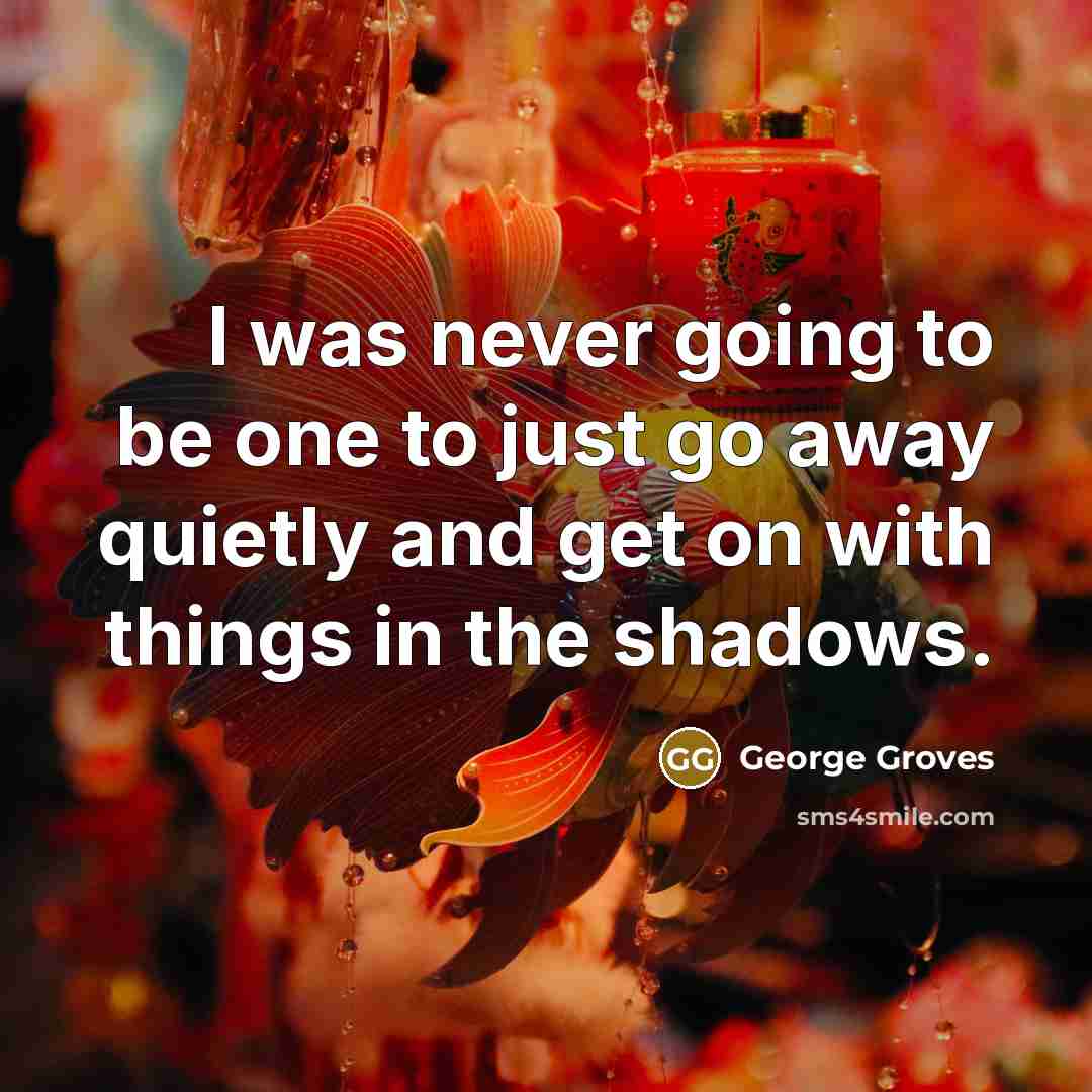 “I was never going to be one to just go…” quote by George Groves