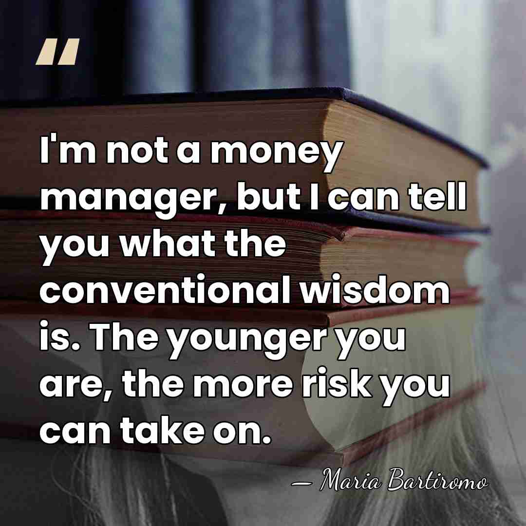 I'm not a money manager, but I can tell you what the&hellip; - Maria Bartiromo