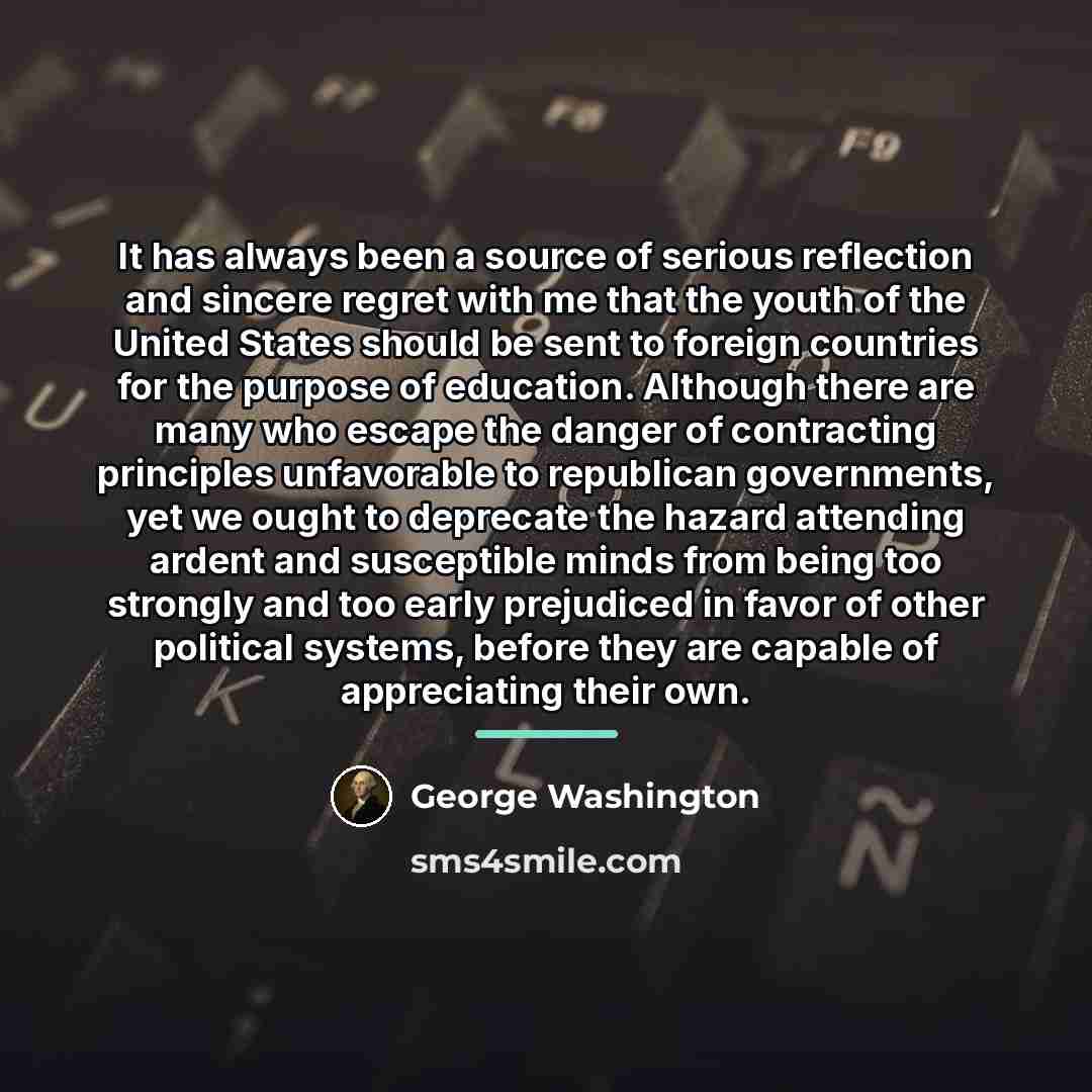 “It has always been a source of serious reflection and…” quote by George Washington
