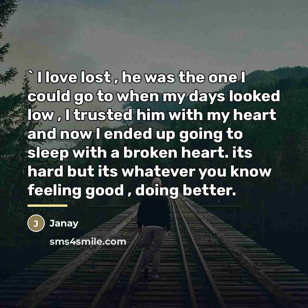 “` I love lost , he was the one I…” quote by Janay