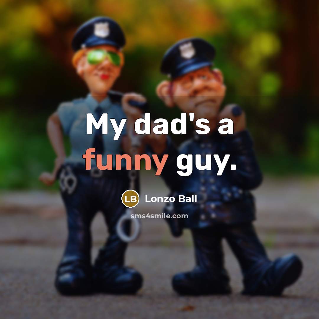 “My dad's a funny guy.…” quote by Lonzo Ball
