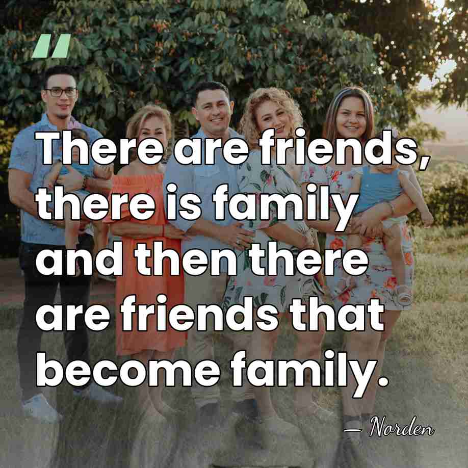 There are friends, there is family and then there are friends that&hellip; - Norden