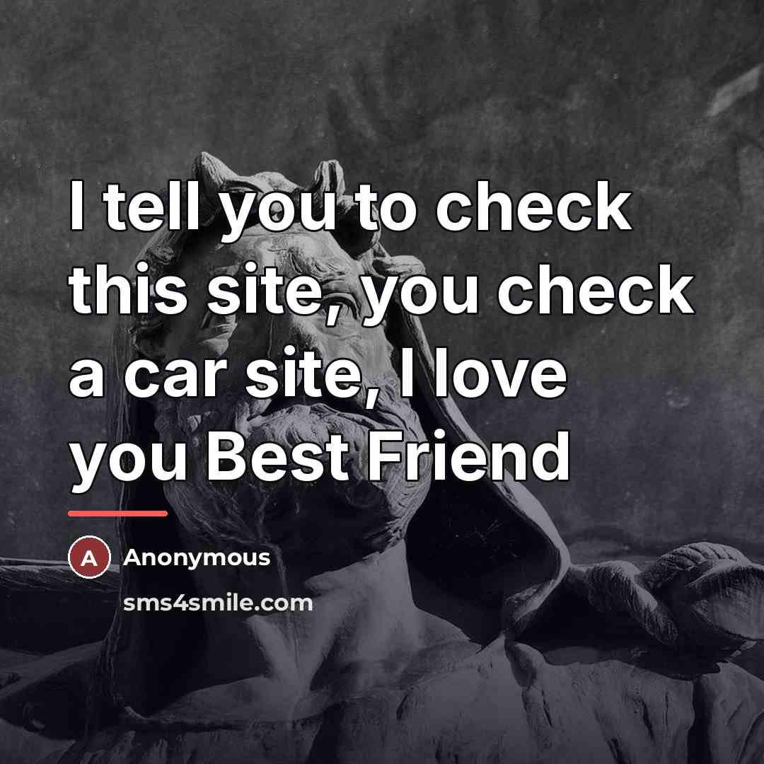 “I tell you to check this site, you check a…” quote by Anonymous