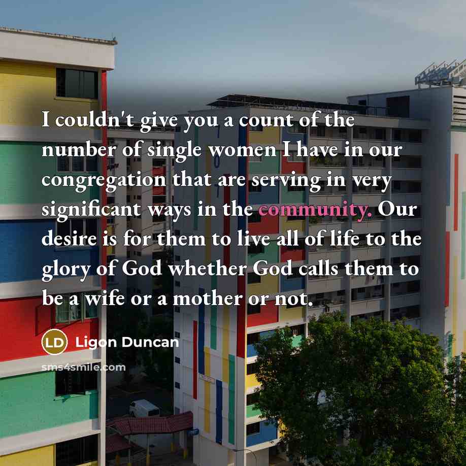 “I couldn't give you a count of the number of…” quote by Ligon Duncan