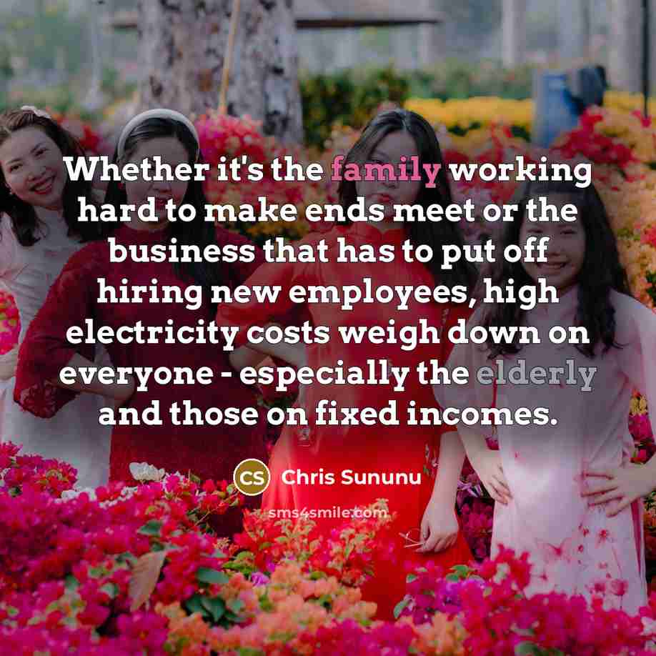 “Whether it's the family working hard to make ends meet…” quote by Chris Sununu