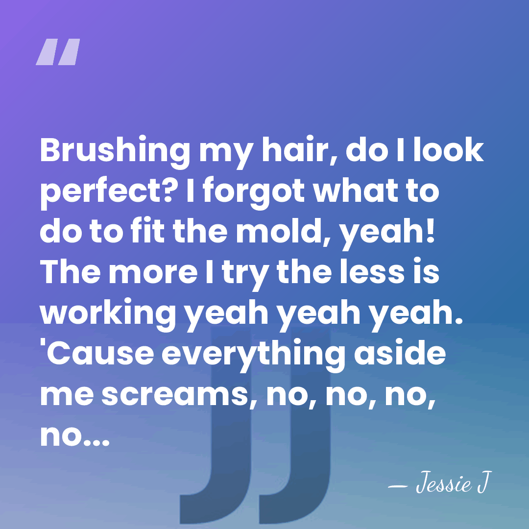 Brushing my hair, do I look perfect? I forgot what to do&hellip; - Jessie J