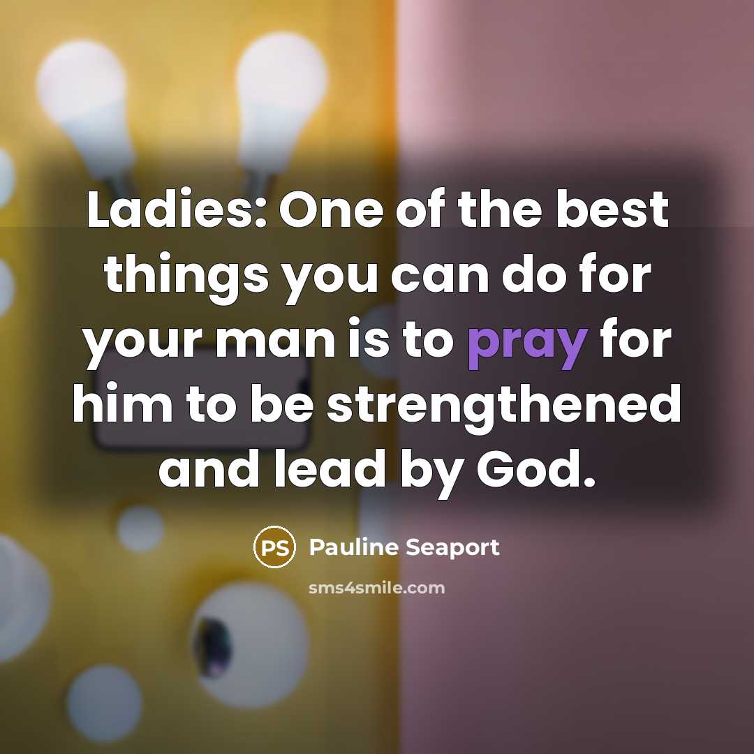 “Ladies: One of the best things you can do for…” quote by Pauline Seaport