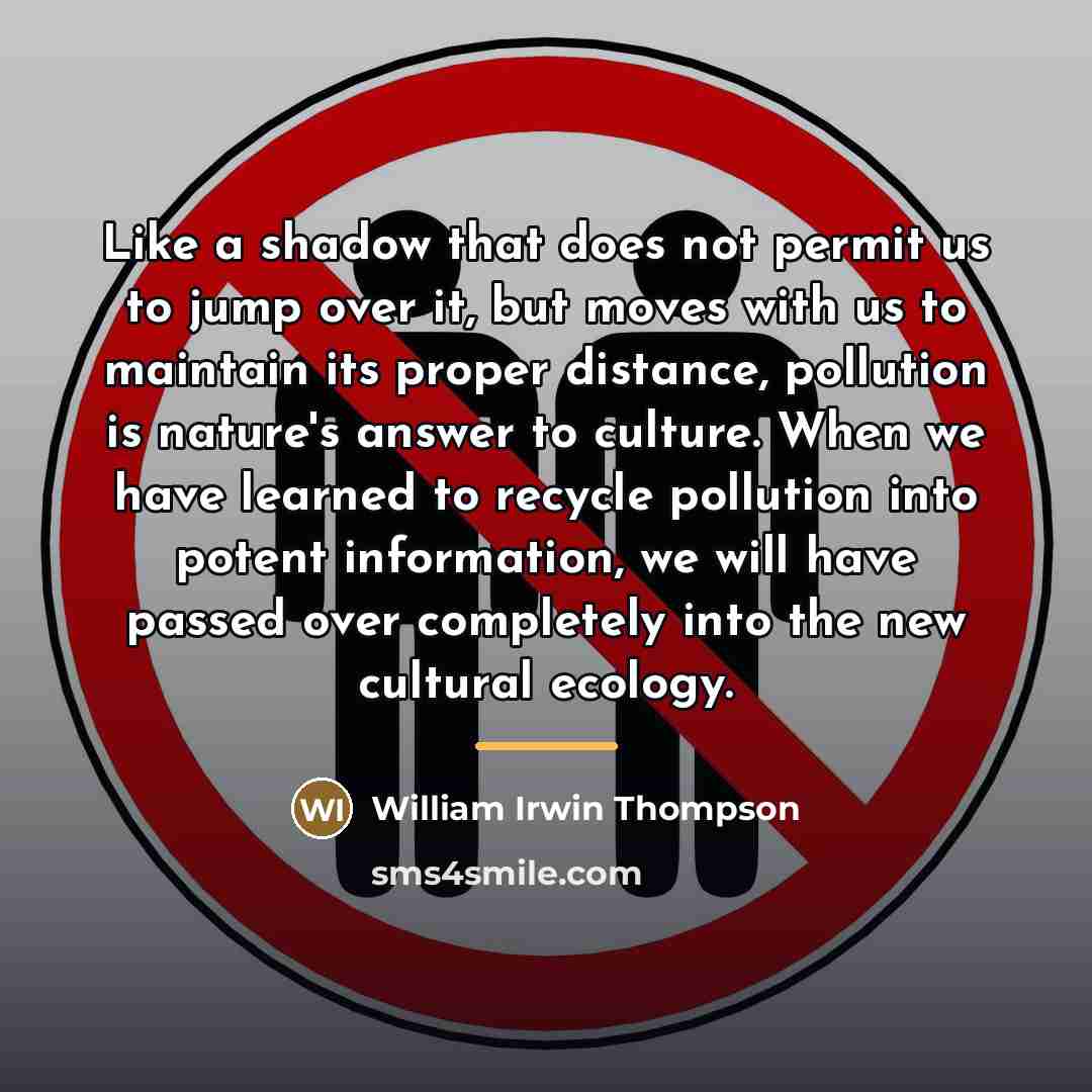 “Like a shadow that does not permit us to jump…” quote by William Irwin Thompson