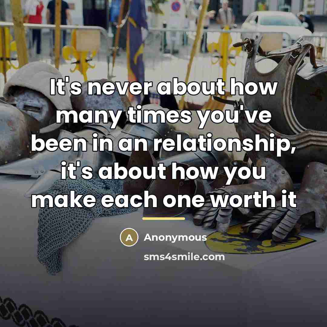 “It's never about how many times you've been in an…” quote by Anonymous