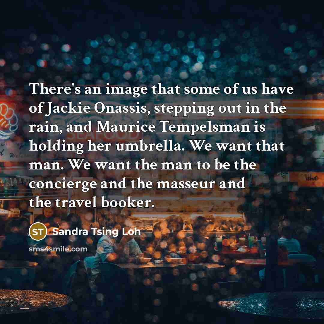 “There's an image that some of us have of Jackie…” quote by Sandra Tsing Loh