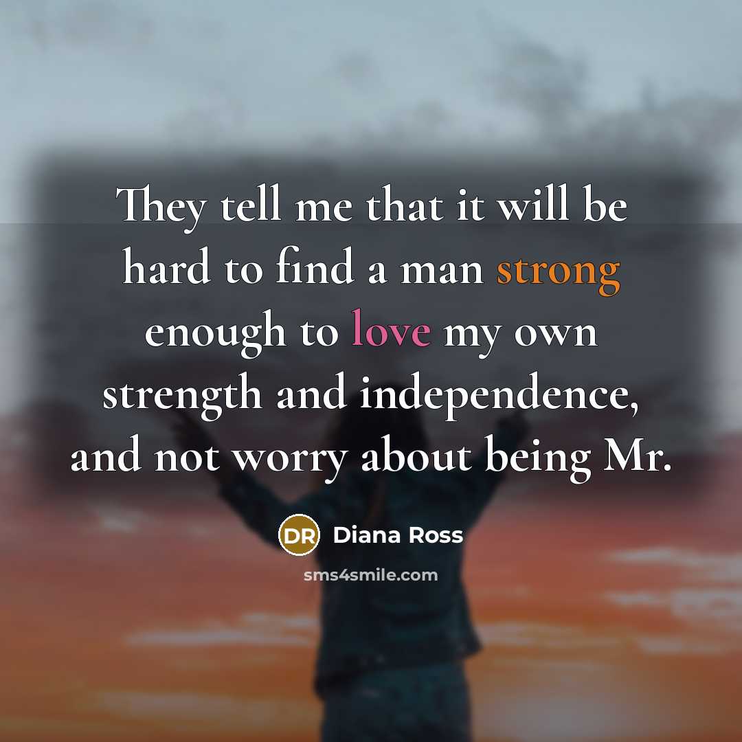 “They tell me that it will be hard to find…” quote by Diana Ross
