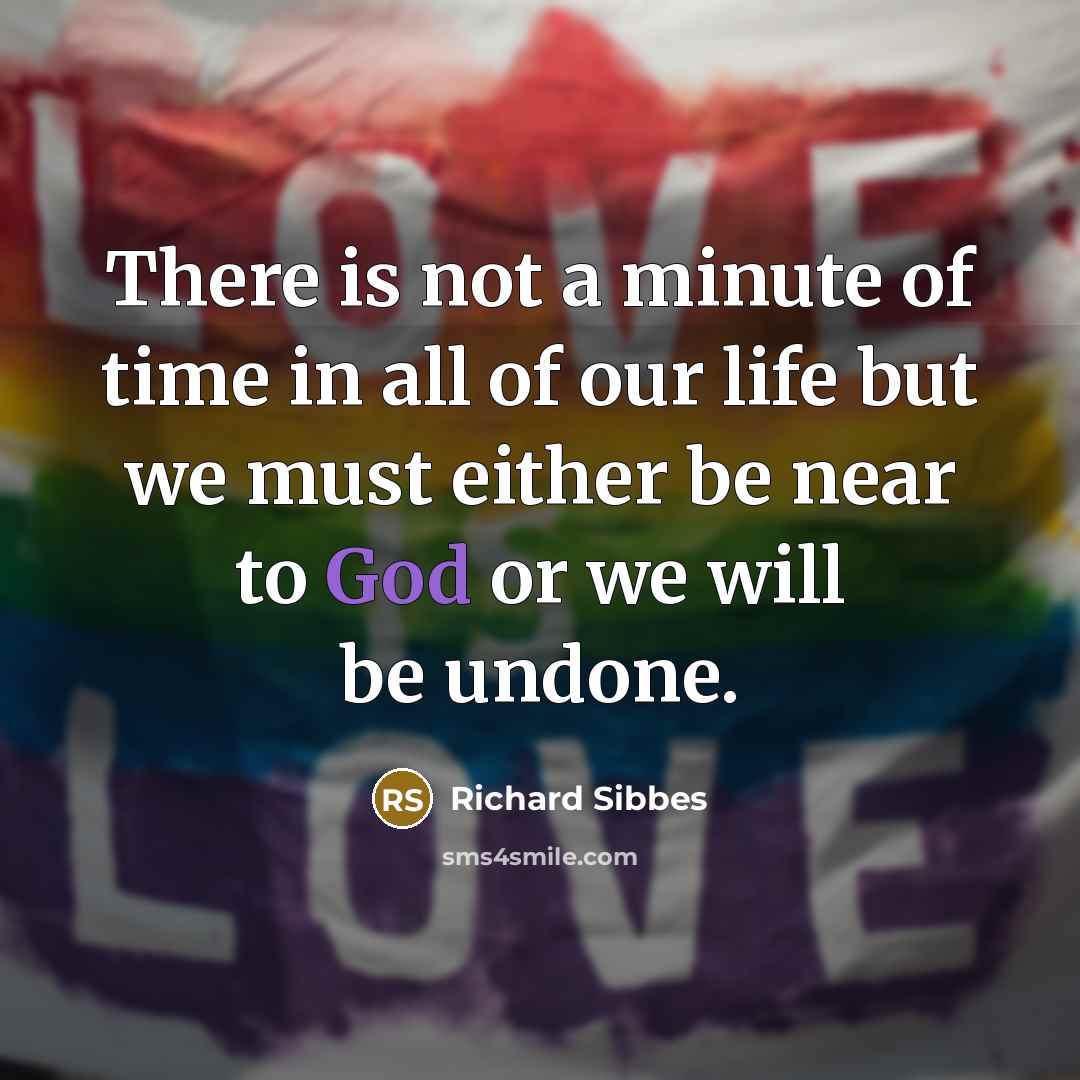 “There is not a minute of time in all of…” quote by Richard Sibbes