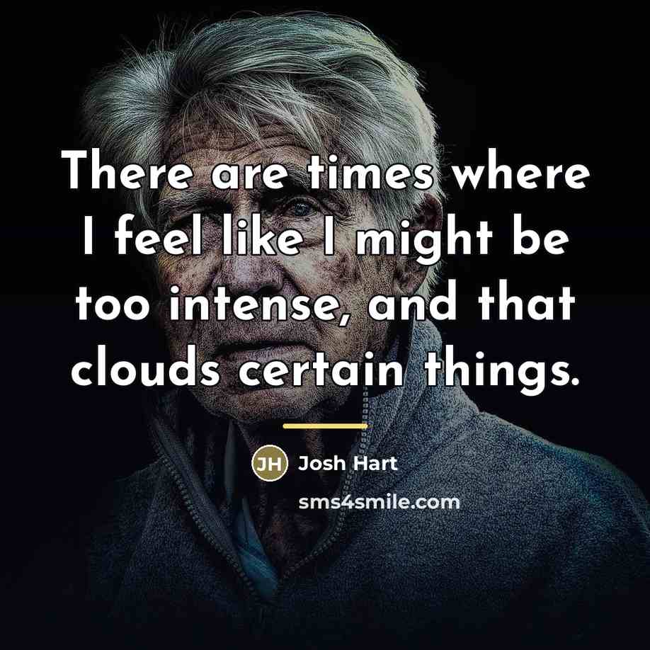 “There are times where I feel like I might be…” quote by Josh Hart