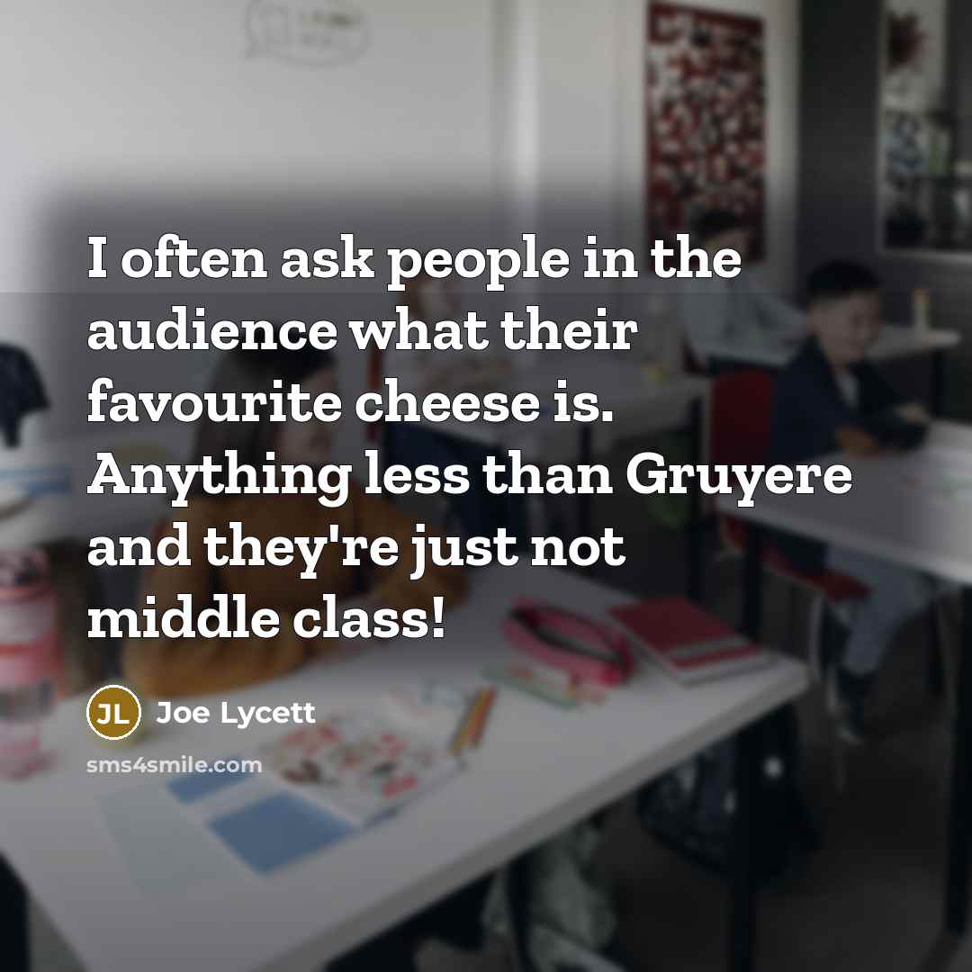 “I often ask people in the audience what their favourite…” quote by Joe Lycett