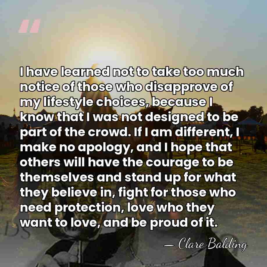 I have learned not to take too much notice of those who&hellip; - Clare Balding