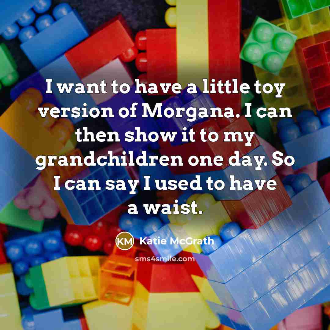 “I want to have a little toy version of Morgana.…” quote by Katie McGrath